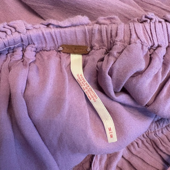 Free People Taking Sides Maxi Dress Lilac - Picture 8 of 10